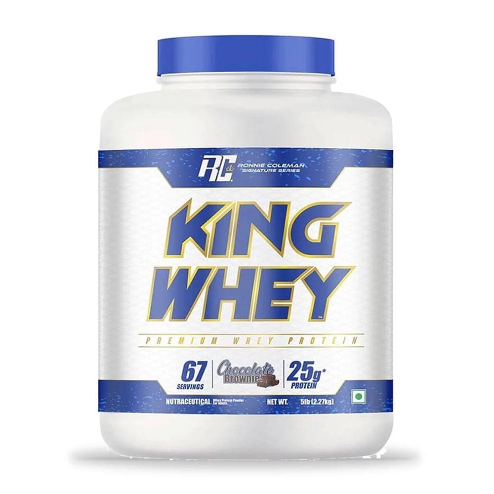 Ronnie Coleman King Whey Protein, 2.27 kg (5 lb), Chocolate Brownie